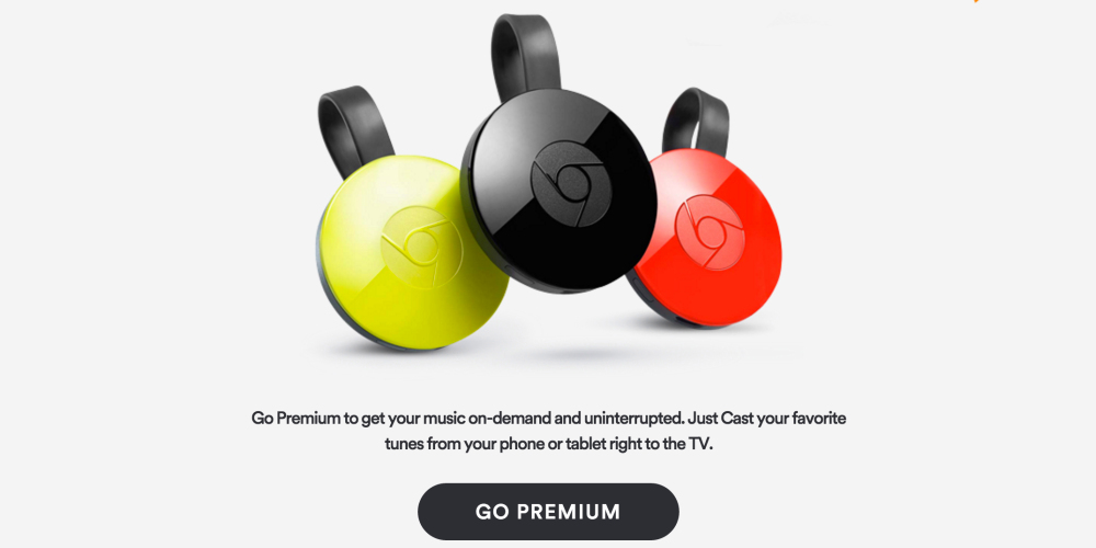 Spotify Free Google Chromecast